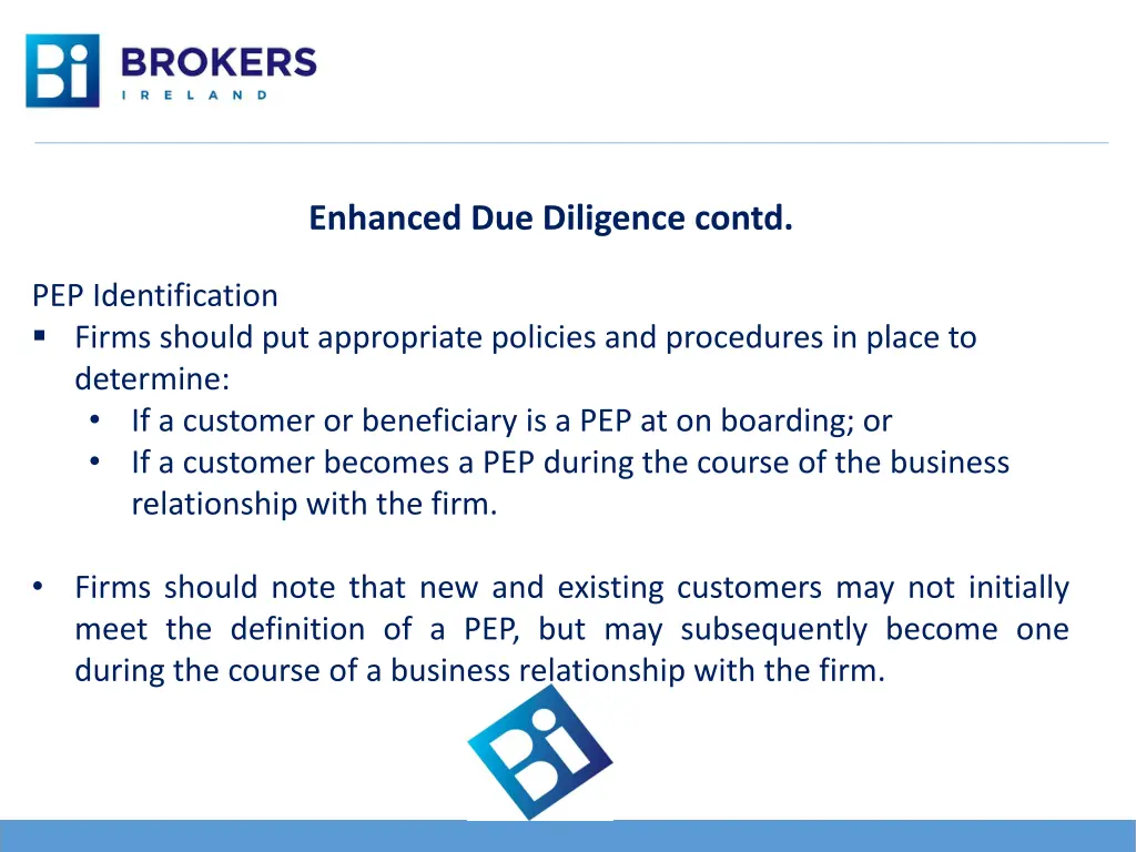 enhanced due diligence contd 3