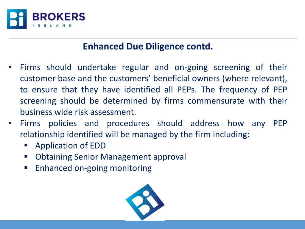 enhanced due diligence contd 4