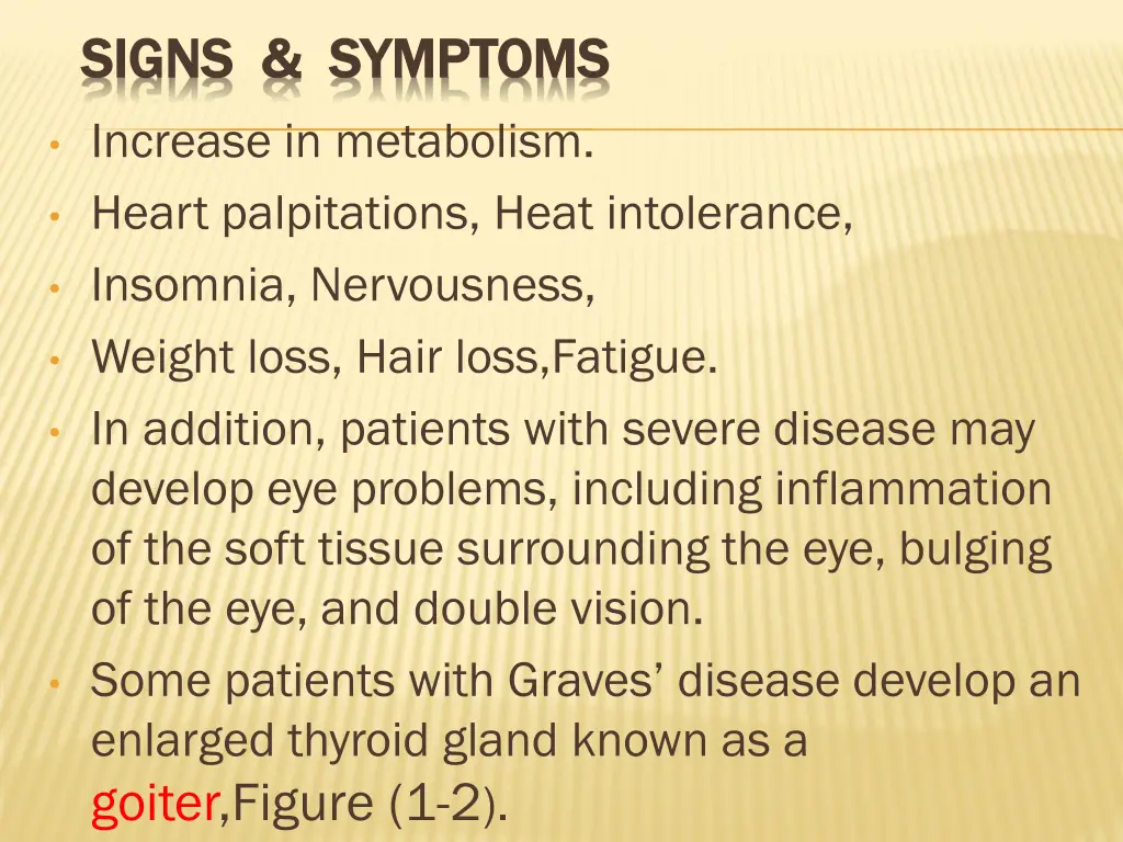 signs symptoms signs symptoms