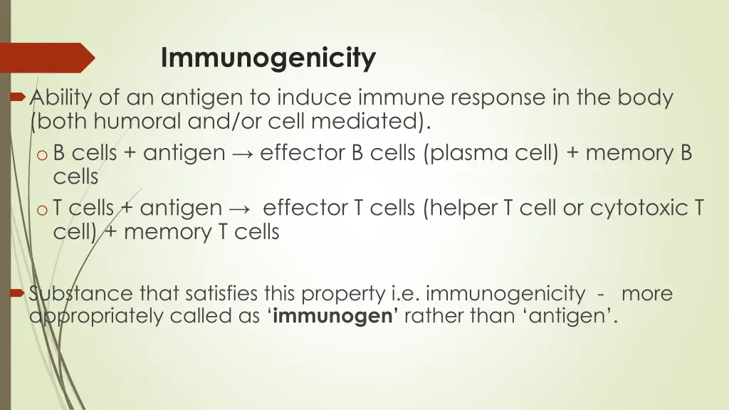 immunogenicity