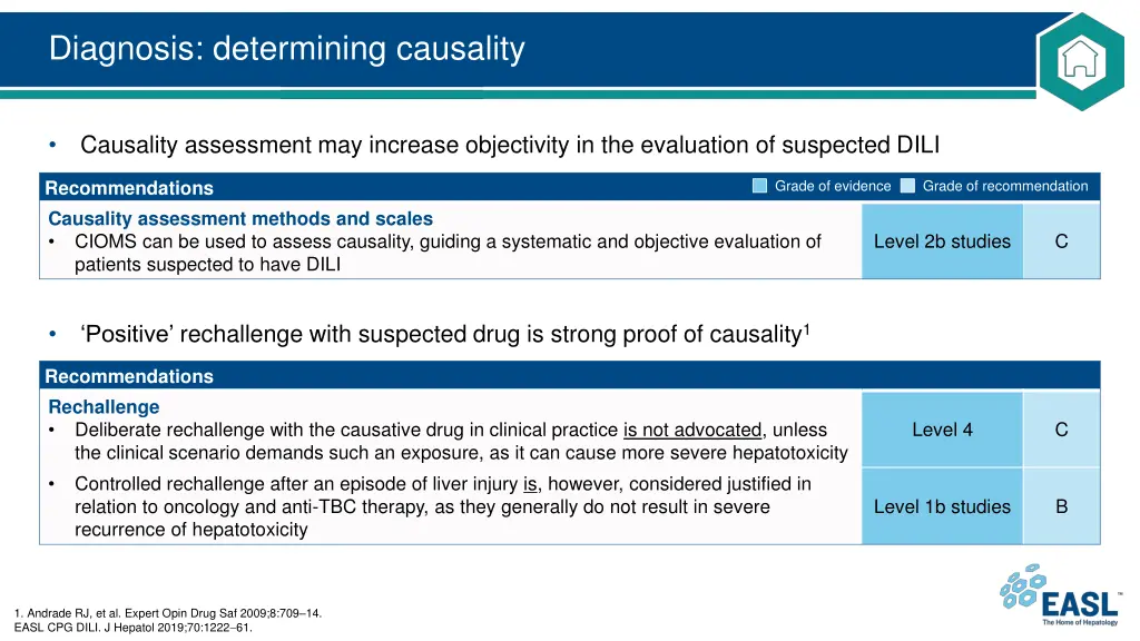 diagnosis determining causality