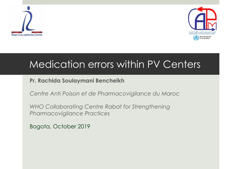 medication errors within pv centers