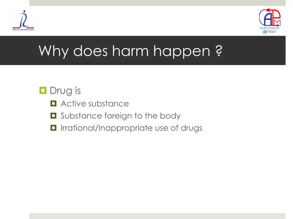 why does harm happen