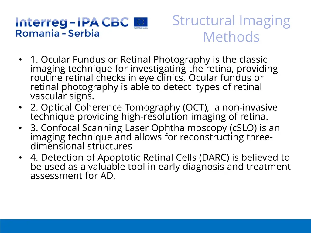 structural imaging methods