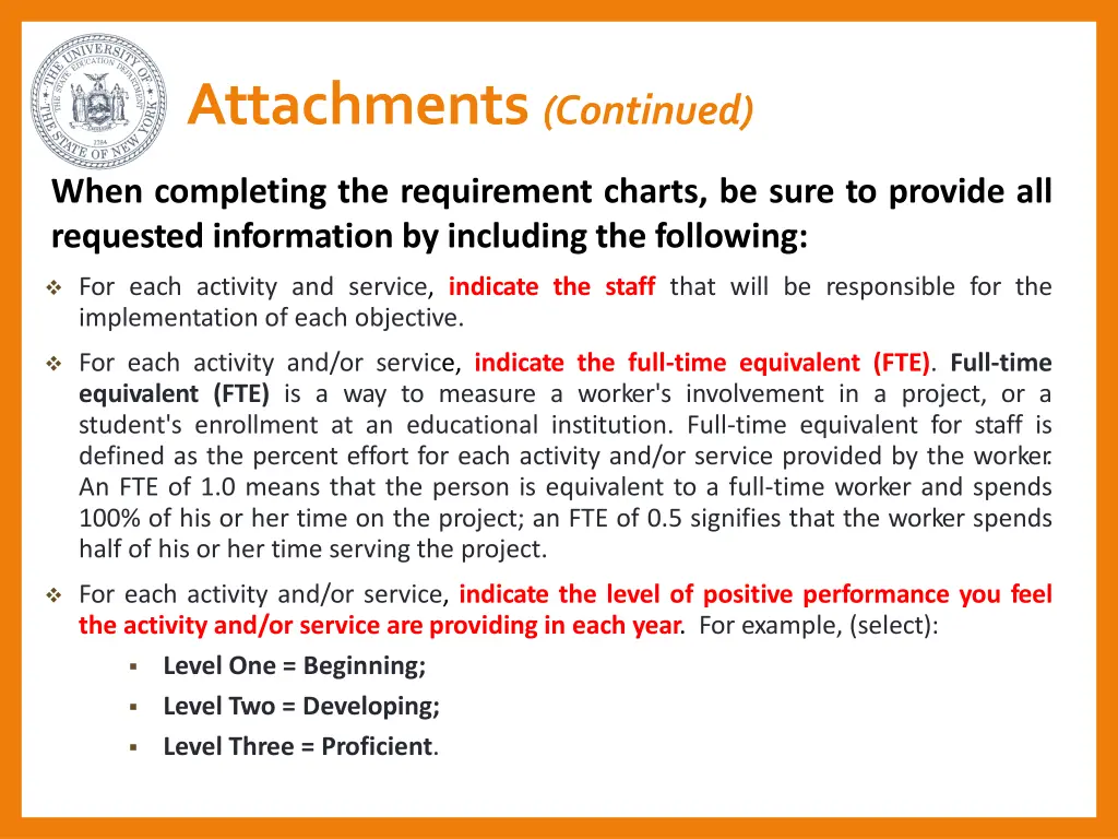 attachments continued