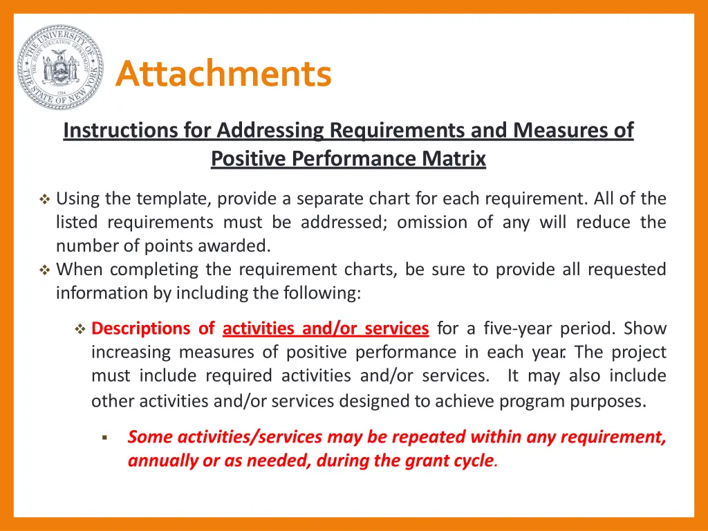 attachments