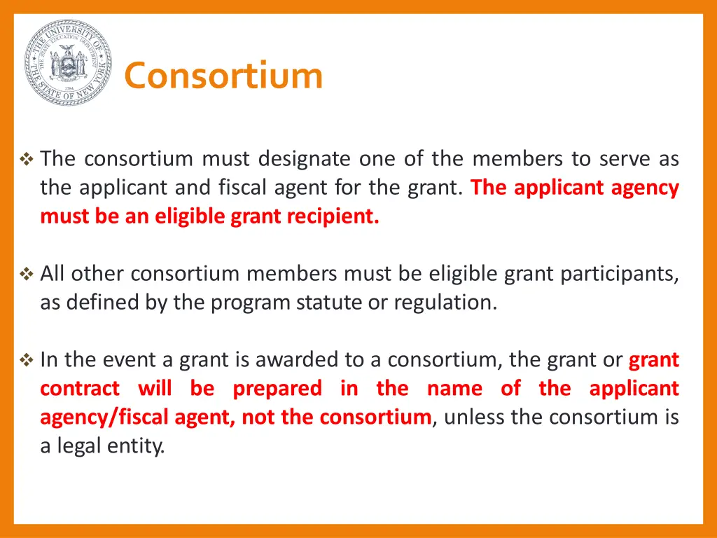 consortium