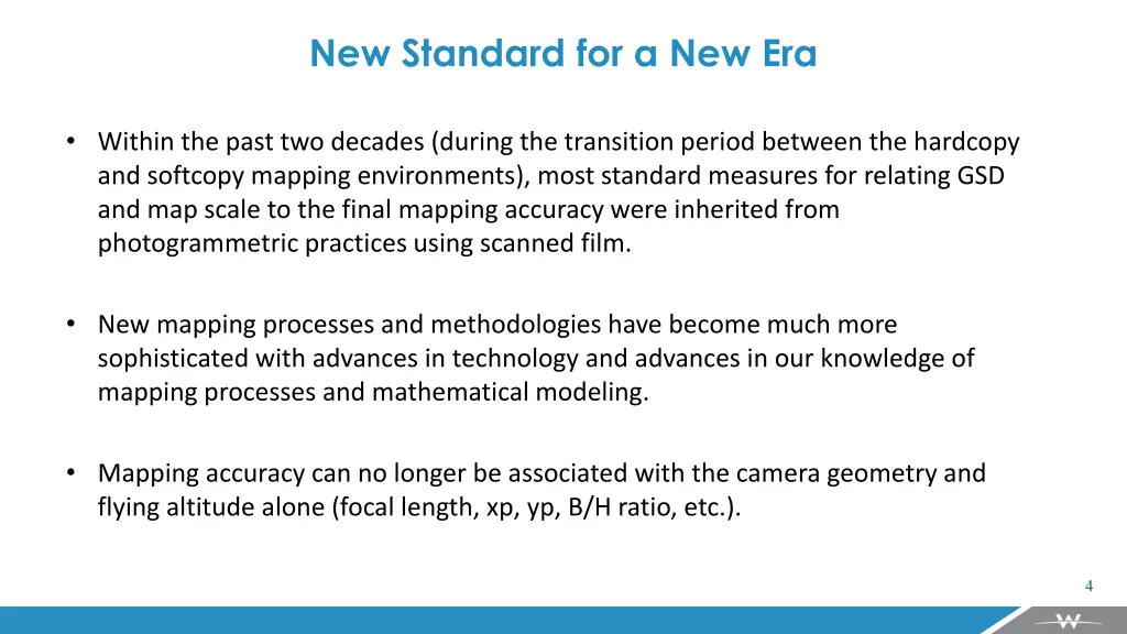 new standard for a new era 1