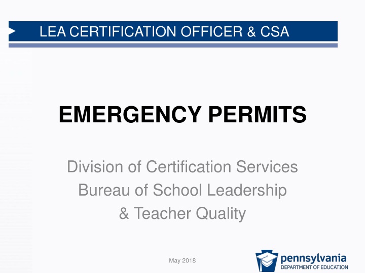 lea certification officer csa