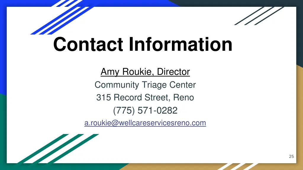 contact information