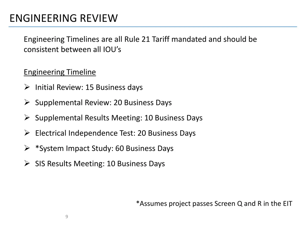 engineering review