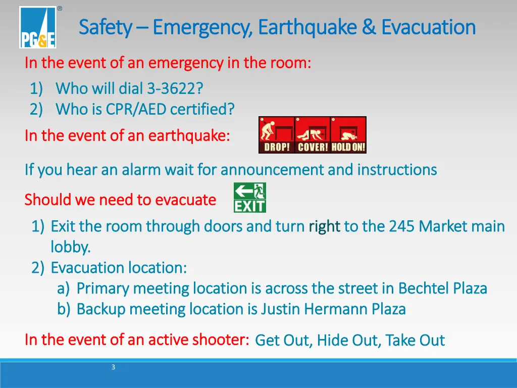 safety safety emergency earthquake evacuation