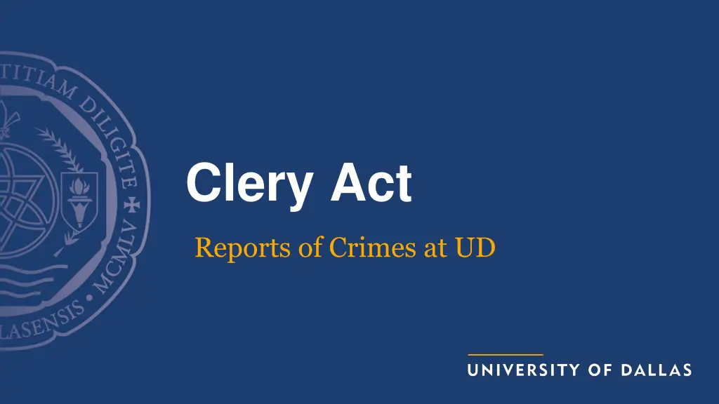 clery act