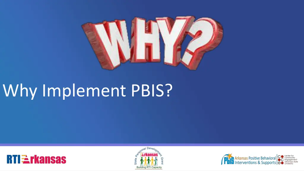 why implement pbis