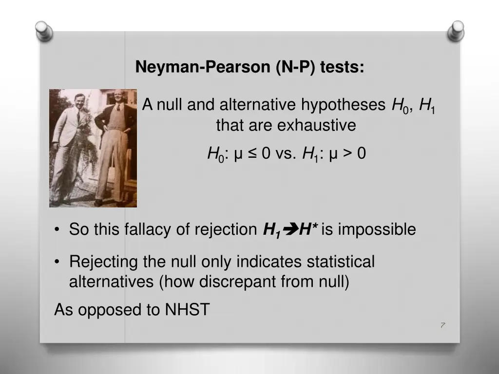 neyman pearson n p tests