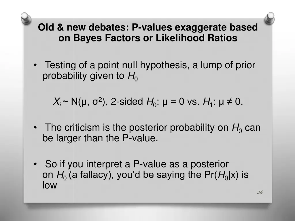 old new debates p values exaggerate based