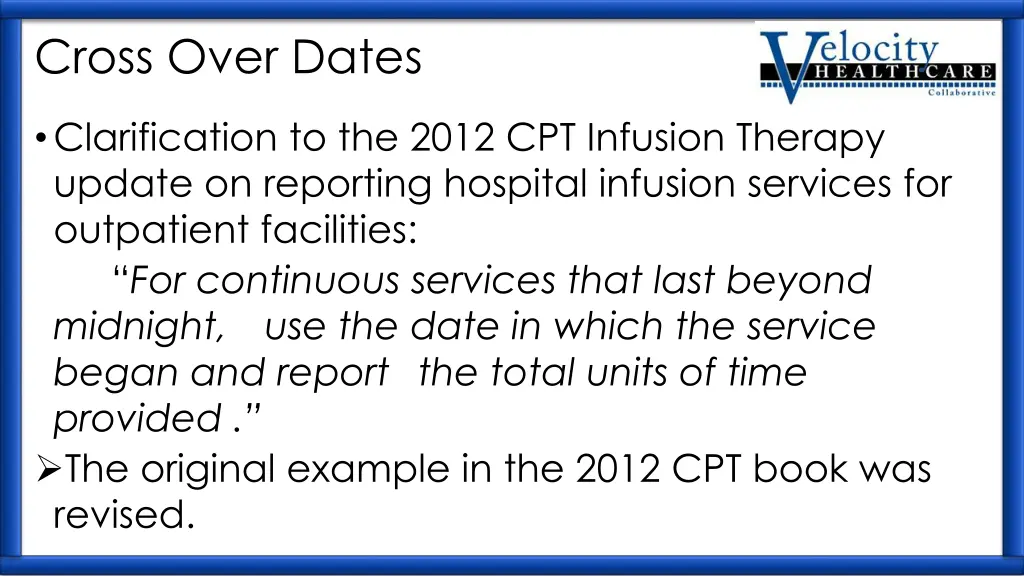 cross over dates 1