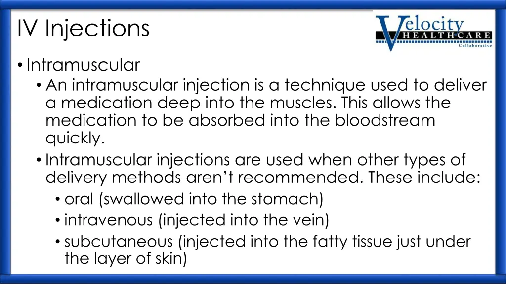 iv injections 1