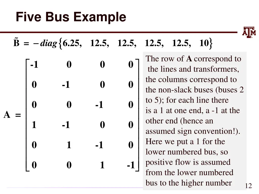 five bus example