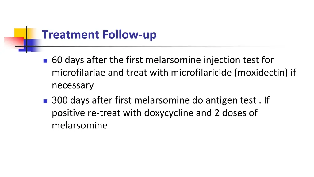 treatment follow up