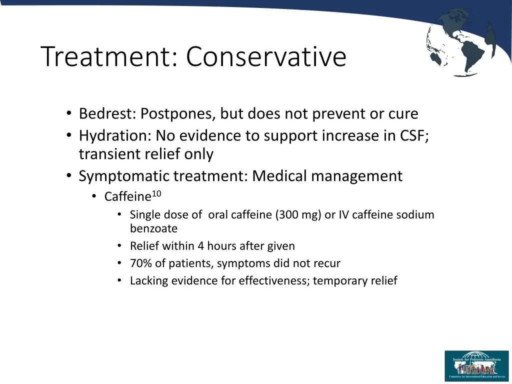 treatment conservative