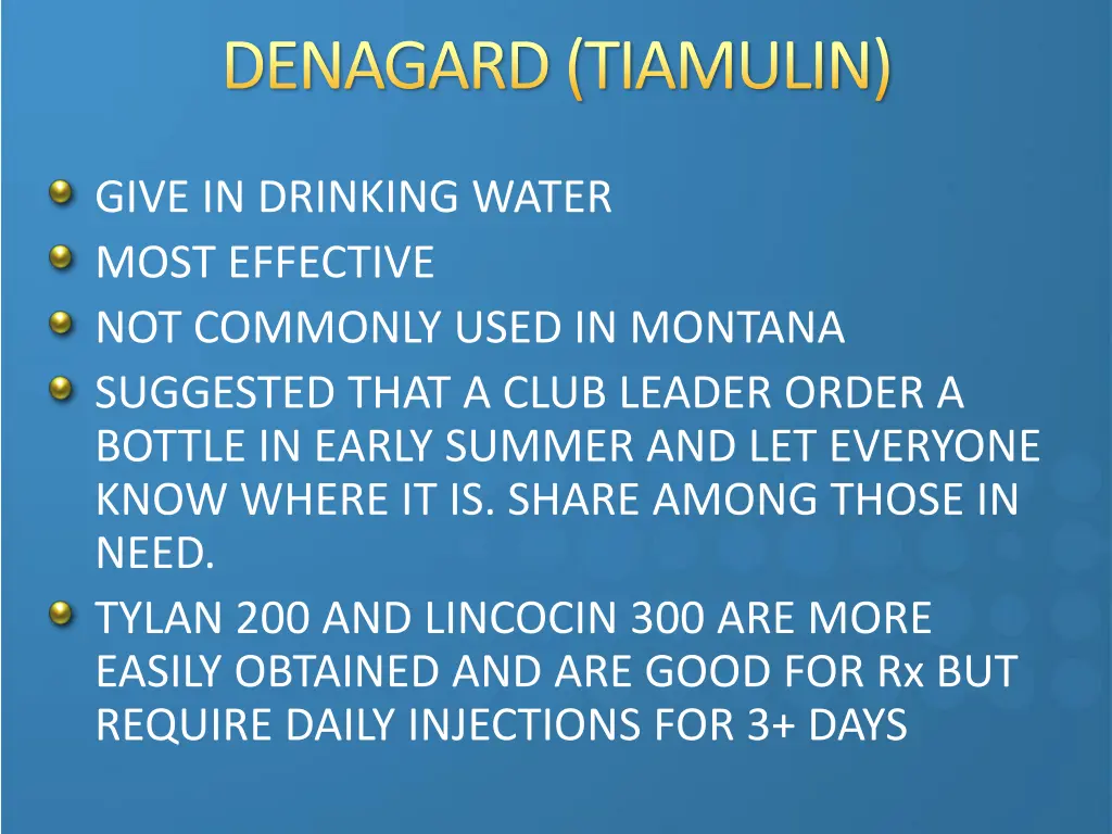 denagard tiamulin