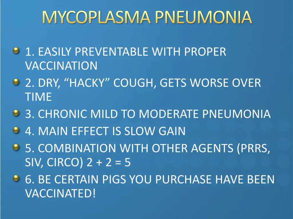 mycoplasma pneumonia