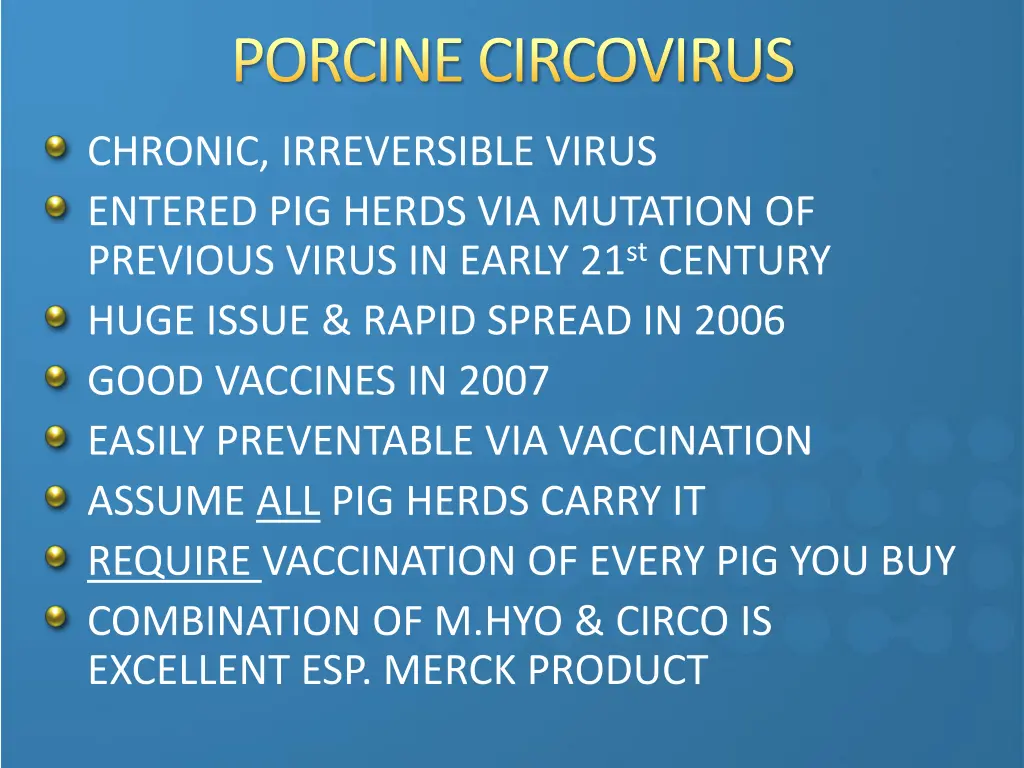 porcine circovirus