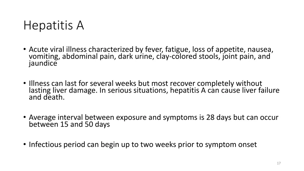 hepatitis a 1