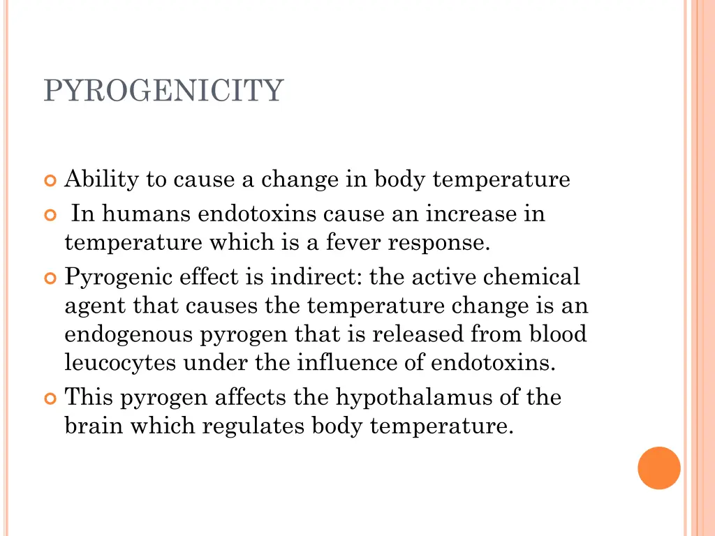 pyrogenicity