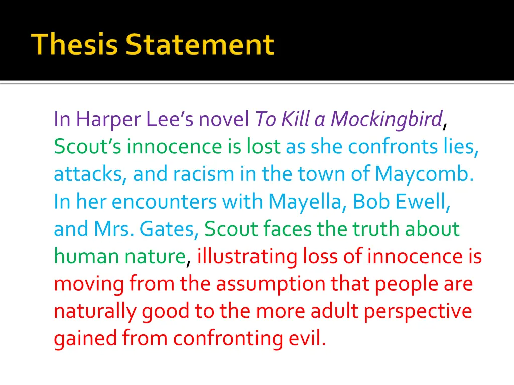 in harper lee s novel to kill a mockingbird scout