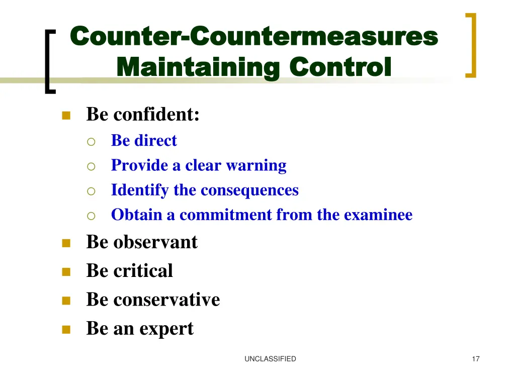 counter counter countermeasures countermeasures 2