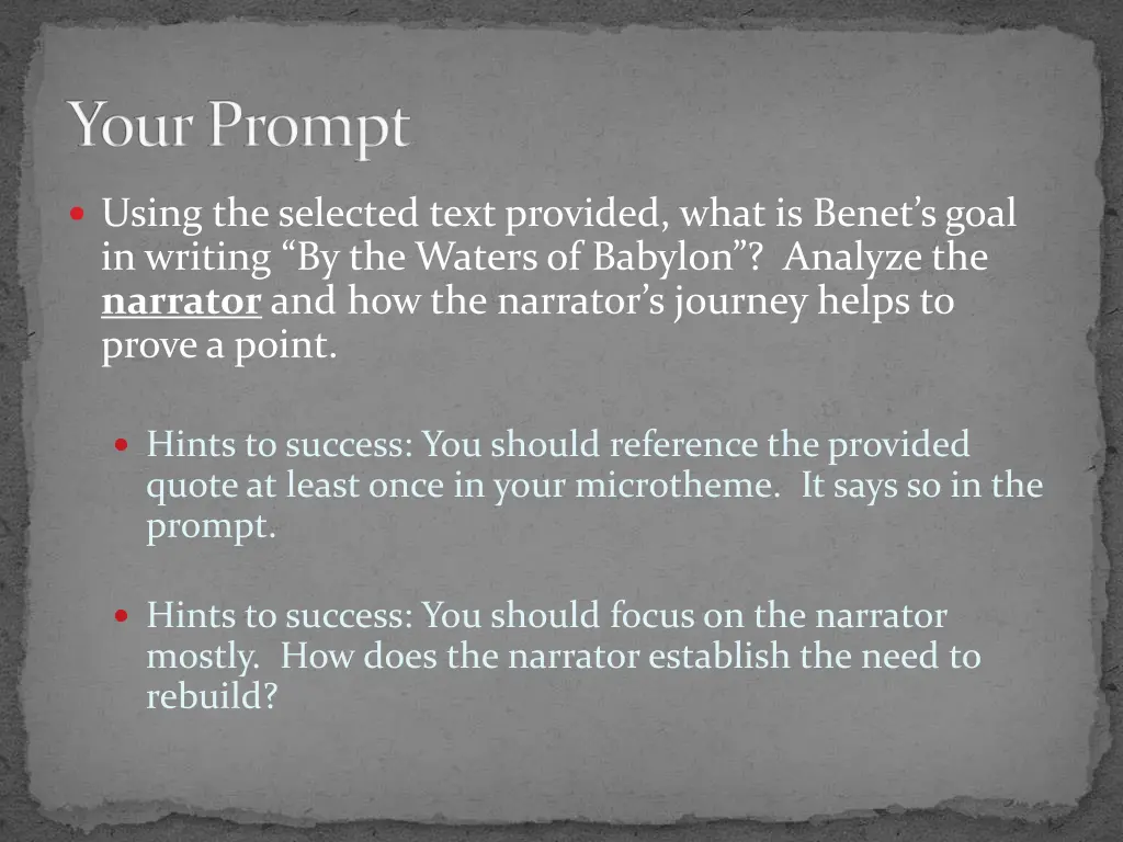 your prompt