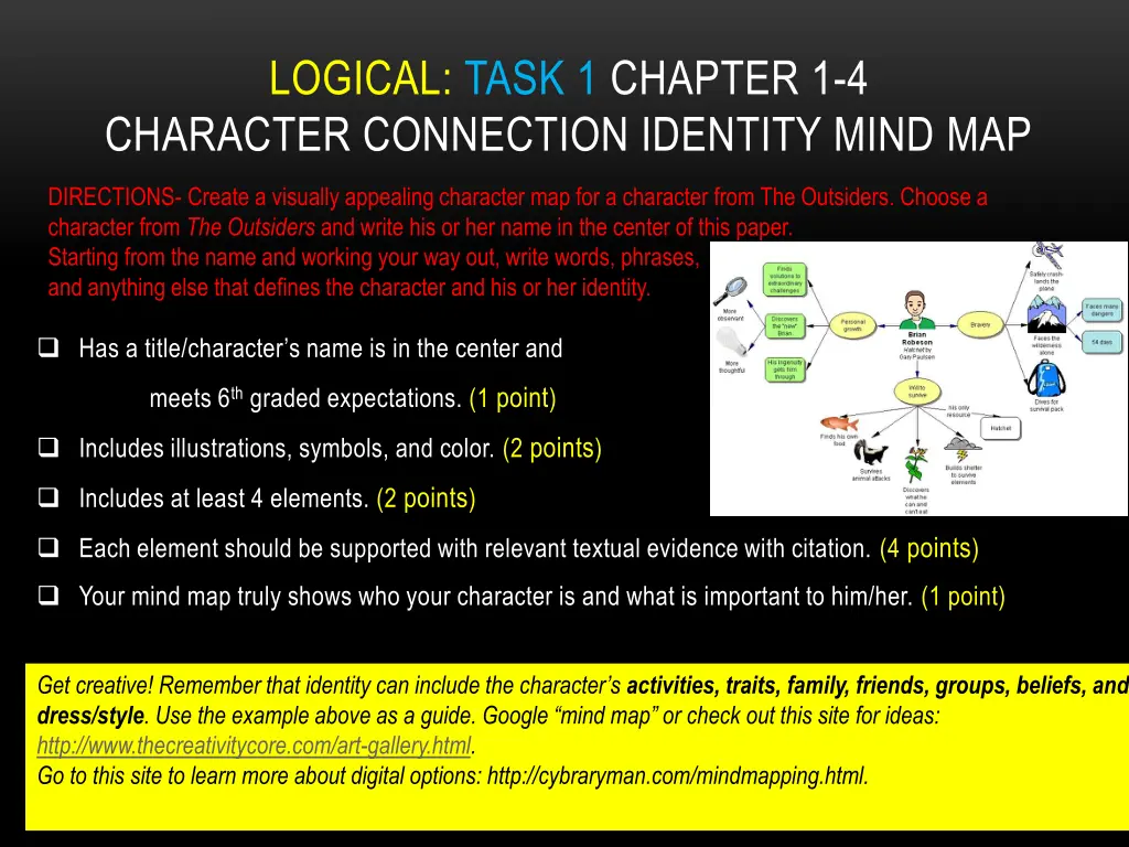 logical task 1 chapter 1 4 character connection