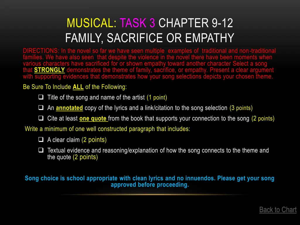 musical task 3 chapter 9 12 family sacrifice