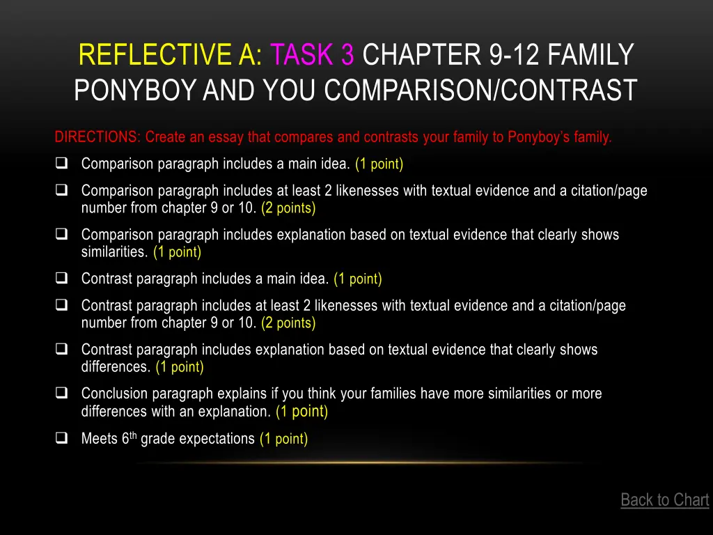 reflective a task 3 chapter 9 12 family ponyboy