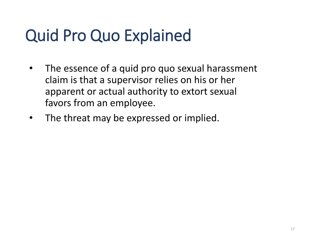 quid pro quo explained quid pro quo explained