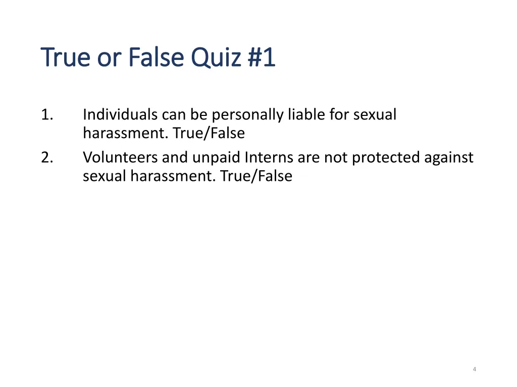 true or false quiz 1 true or false quiz 1