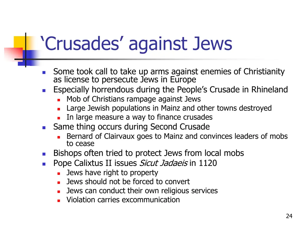 crusades against jews