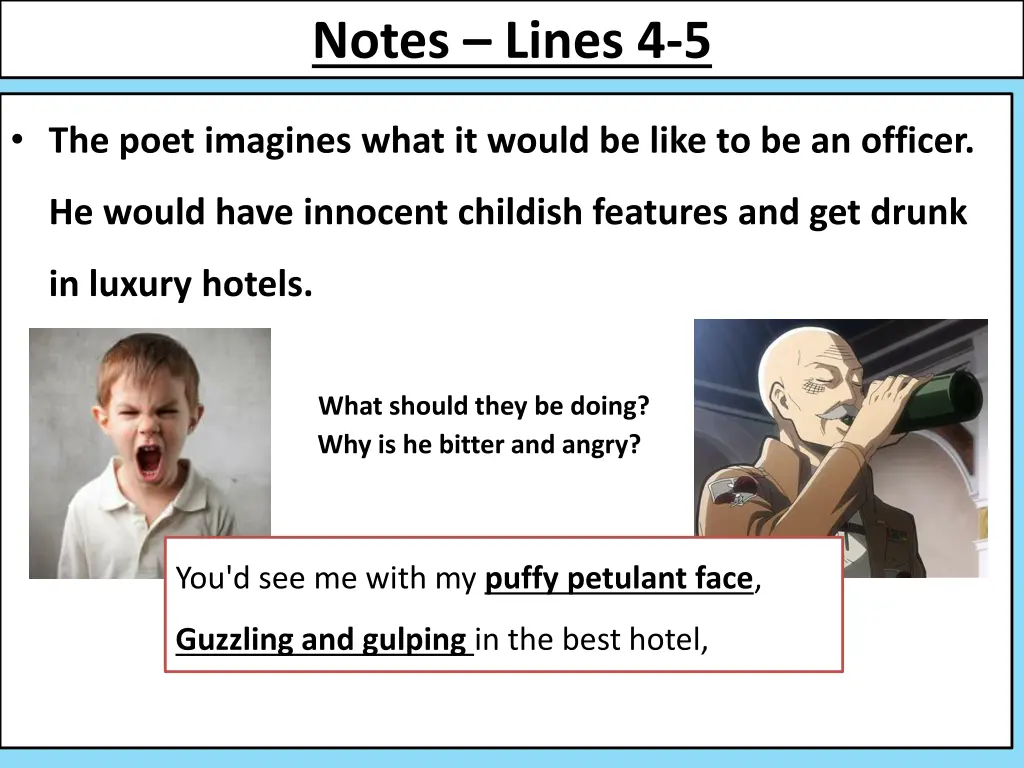 notes lines 4 5