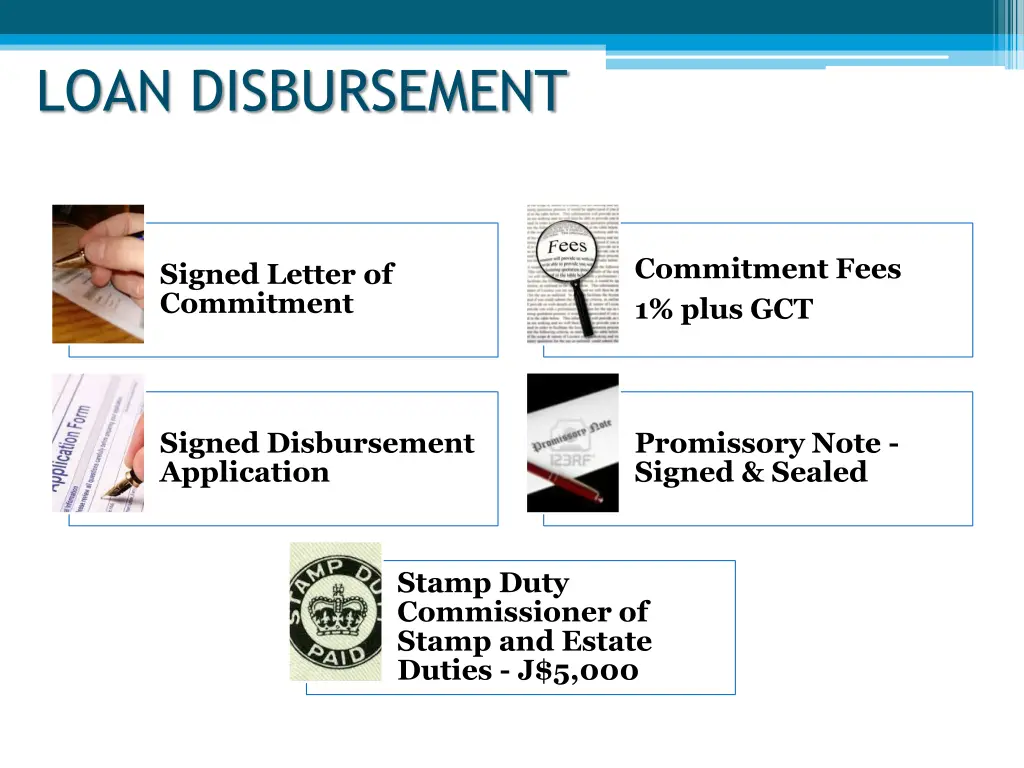 loan disbursement