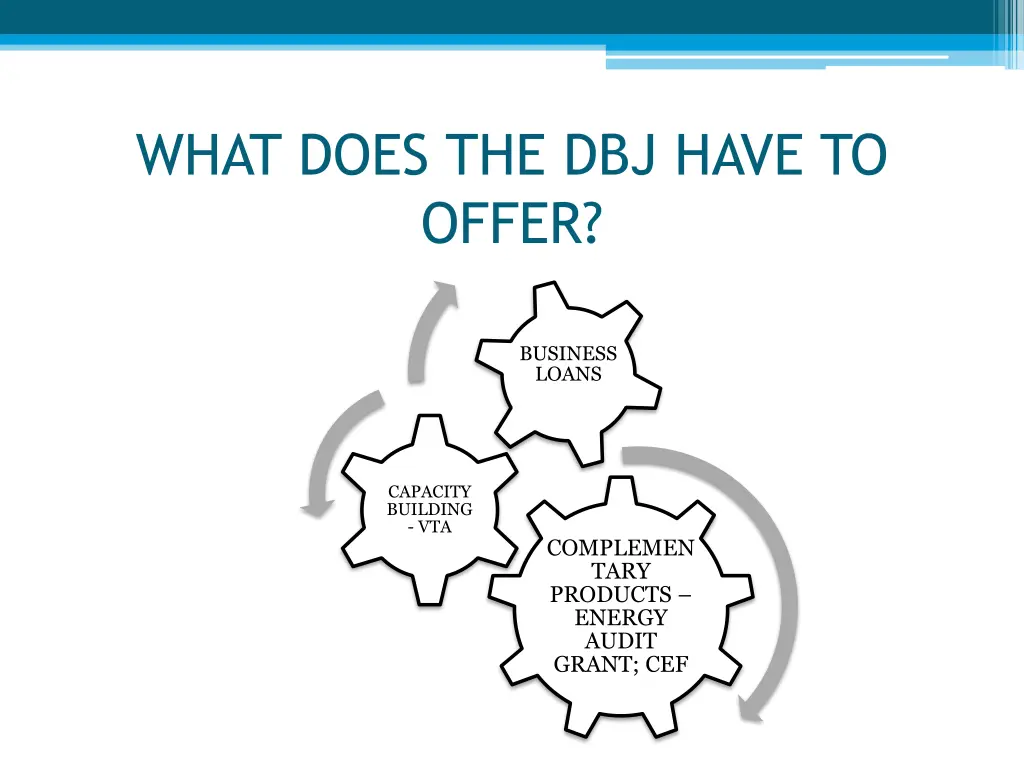 what does the dbj have to offer