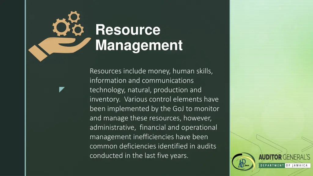 resource management