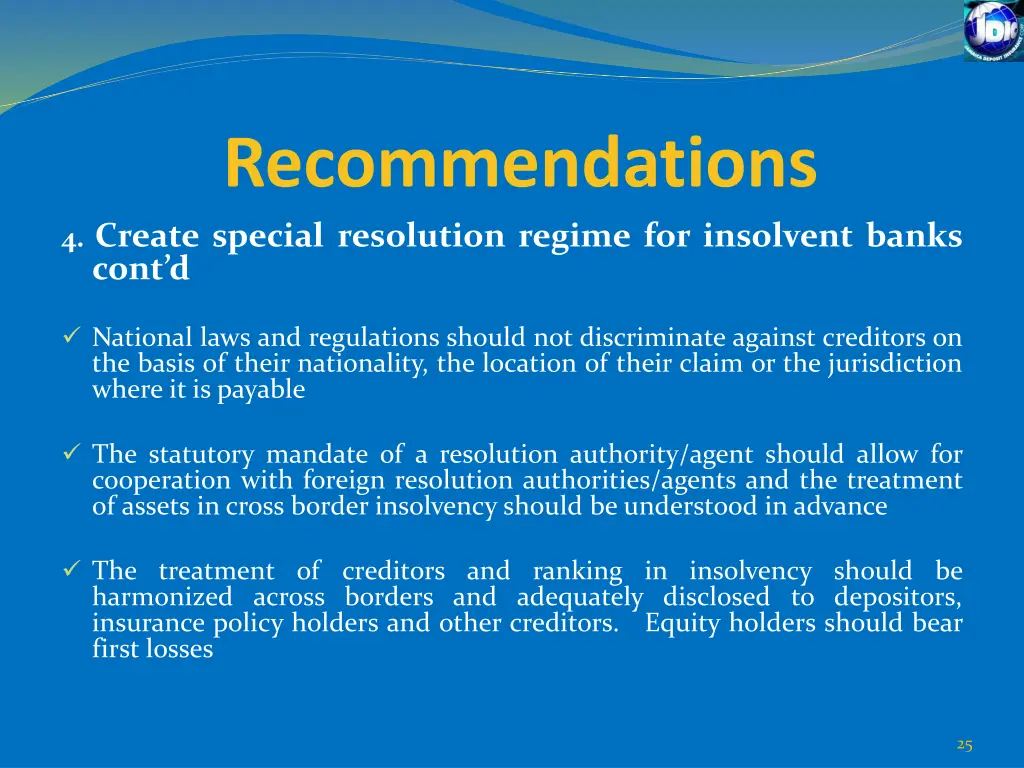 recommendations 2