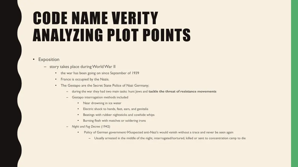 code name verity analyzing plot points 2