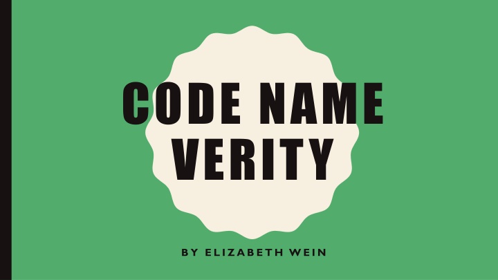 code name verity