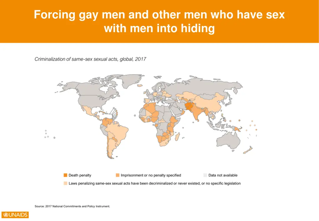 forcing gay men and other men who have sex with