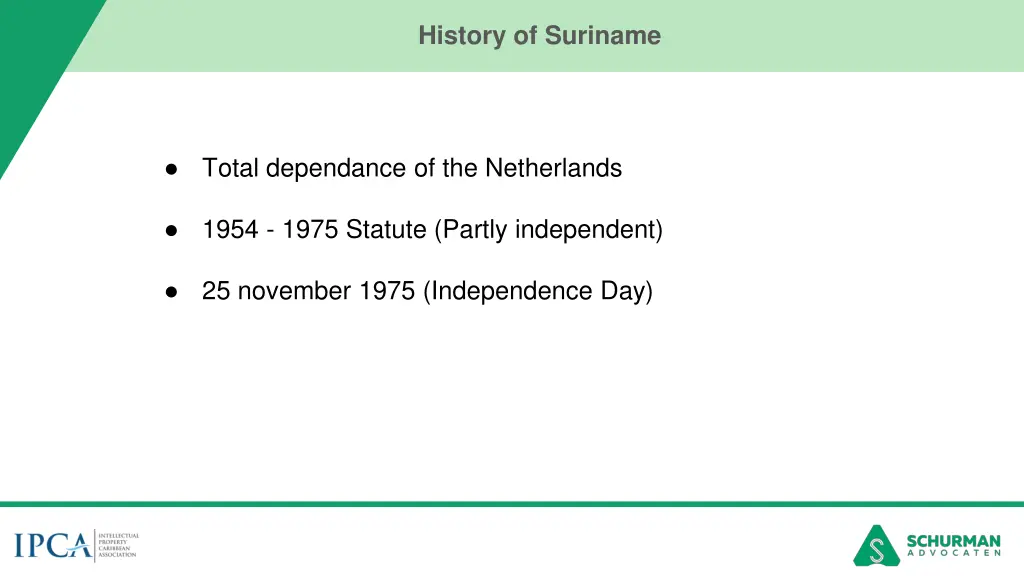 history of suriname