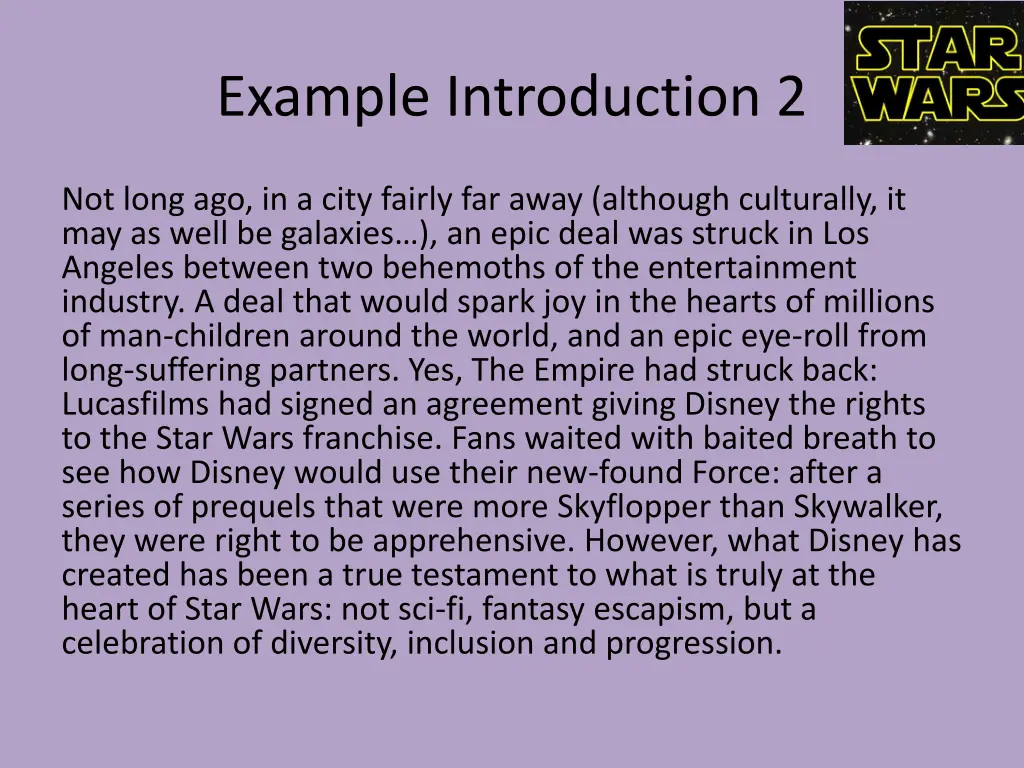 example introduction 2