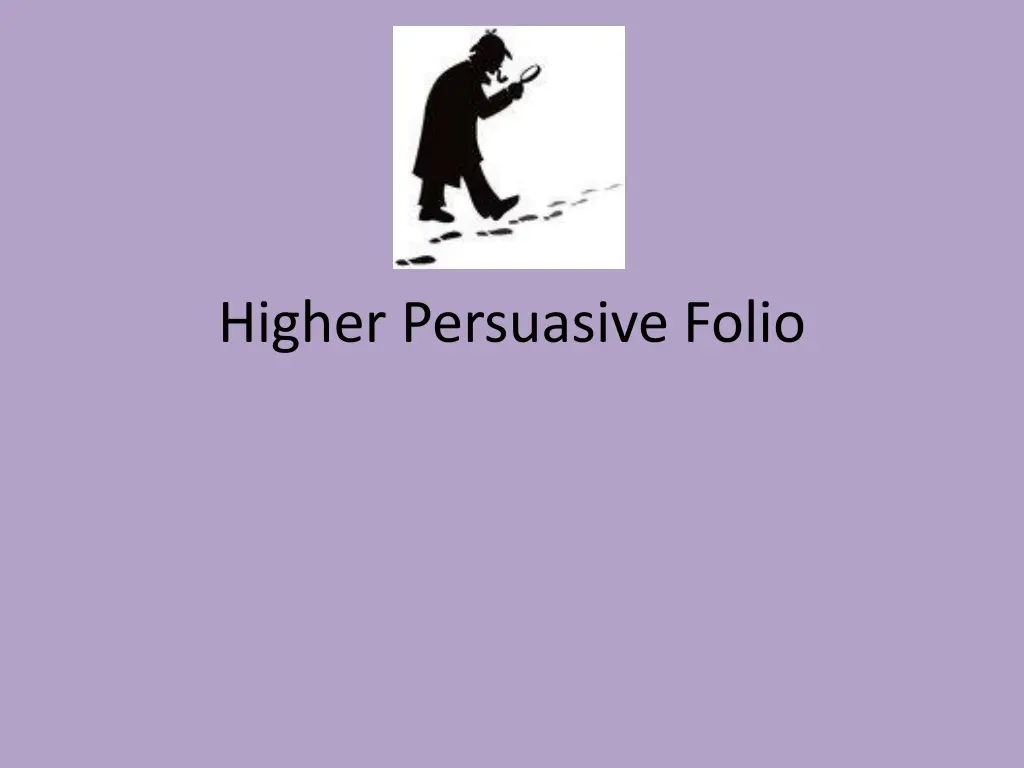 higher persuasive folio 1